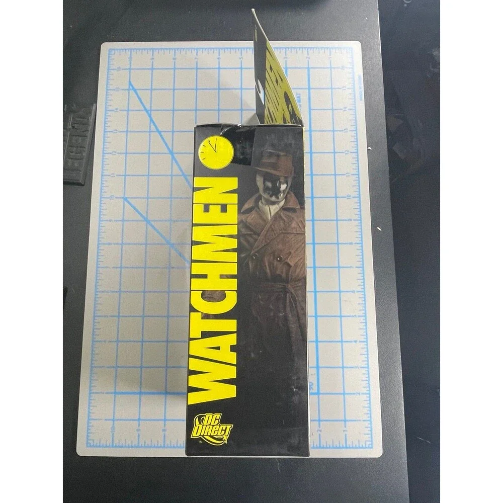 DC Direct Watchmen Rorschach Collector Action Figure Exclusive Variant Unmasked